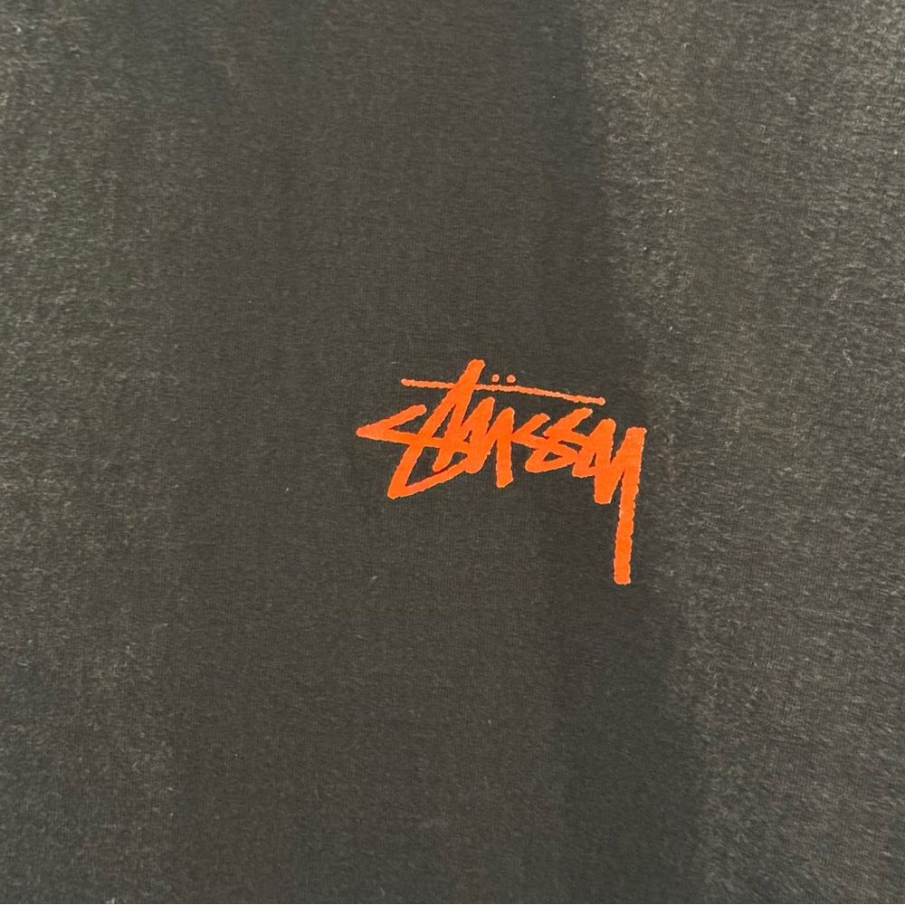 Stussy Wizard Graphic T-Shirt Black XL Vintage Style Streetwear 8-Ball Spell - Picture 4 of 10